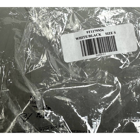 Lulus NWT Square'd You Go Striped Ribbed Square Neck Bodysuit White Size Small - Picture 8 of 8